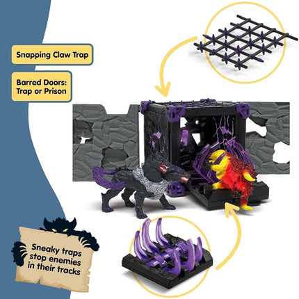 Schleich Eldrador - 71Pc Battlecave Arena: Lava Vs. Shadow | 42673