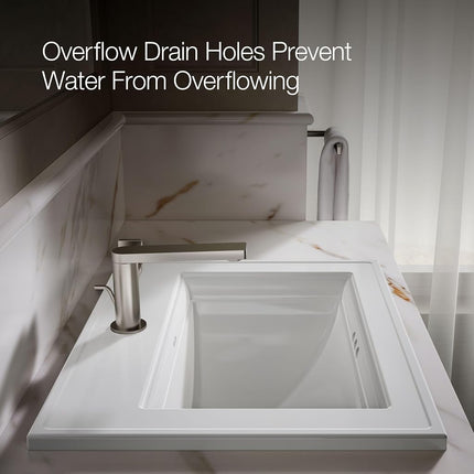 Kohler K-2298-0 Compass Self-Rimming Undercounter Lavatory (White)