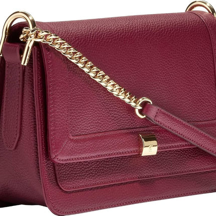 Cole Haan Daniella Chain Shoulder Bag, Black Cherry, One Size