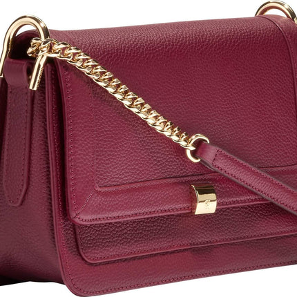 Cole Haan Daniella Chain Shoulder Bag, Black Cherry, One Size