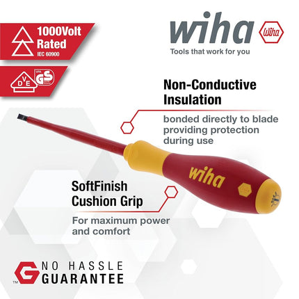 Wiha 35890 Insulated Screwdrivers 6 Piece Set