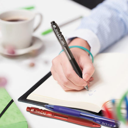 BIC Ballpoint Retractable Pens (BU311BK), Black