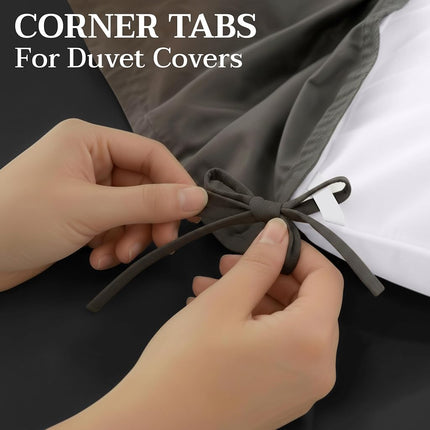 Utopia Bedding Comforter Duvet Insert - Quilted Comforter with Corner Tabs - Box Stitched Down Alternative Comforter (Twin, White)