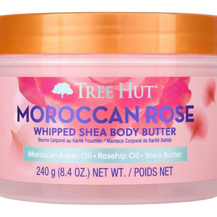 Tree Hut Moroccan Rose Whipped Body Butter 240g
