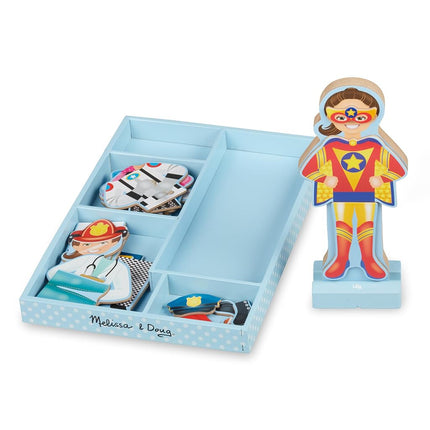 Melissa & Doug Julia Magnetic Dress-Up Set, Preten