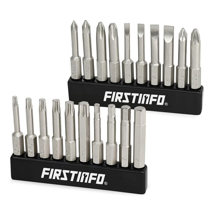 FIRSTINFO H5199D Screwdriver Bit Set, 1/4" Hex Hea