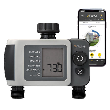 Orbit Sprinkler, Gray, Add-on 2 Outlet Timer