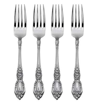Oneida Wordsworth Dinner Forks Silverware Set for 
