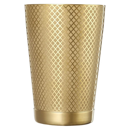 Barfly 18 oz. Diamond Lattice Shaker, Gold Plated