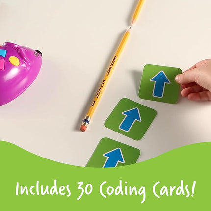 Learning Resources Code & Go Robot Mouse, Ages 4+, Screen-Free Coding Toy, STEM Learning for Kids, Includes 30 Coding Cards, Gifts For Kids