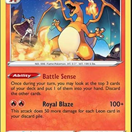 Pokémon - Dracaufeu - 025/185 - Rare - Inverse Holo - Carte à collectionner - Jeux de cartes à collectionner à l'unité - Anglais - 6 ans et plus