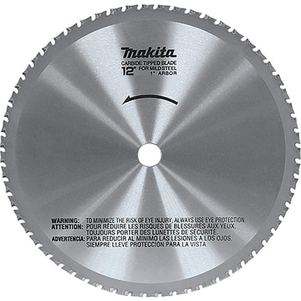 Lame de scie Makita A-90532 de 305 mm à 60 dents pour la coupe à sec des métaux ferreux avec alésage de 25,4 mm