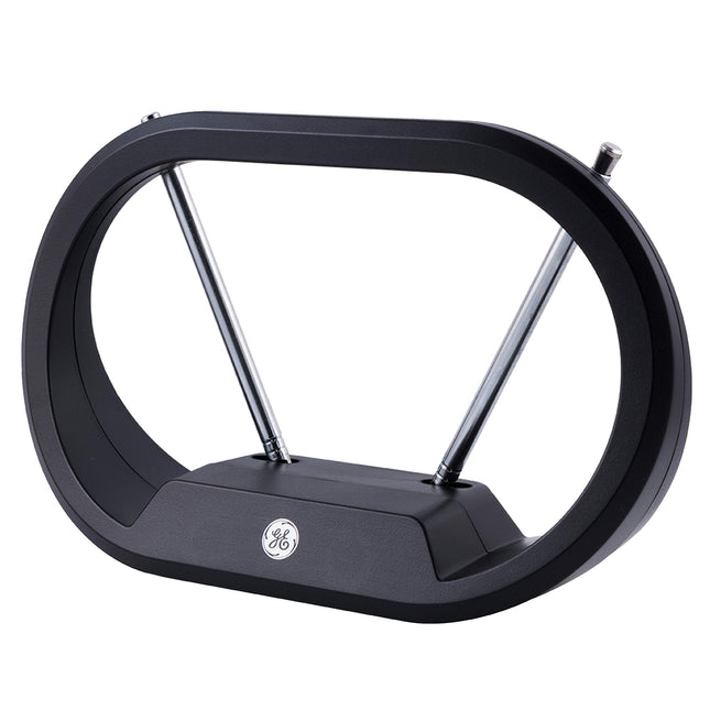 GE UltraPro Traditional Rabbit Ears Indoor Black T