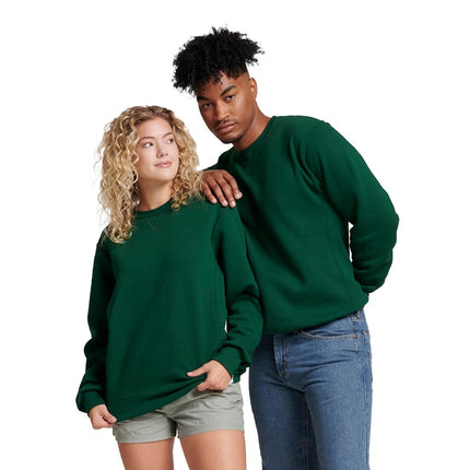 Russell Athletic Men's Dri-Power Fleece Sweatshirt, Dark Green, 3XL
