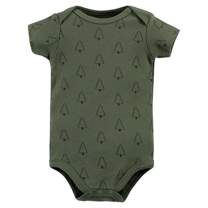 Grenouillères en coton Hudson Baby unisexe pour bébé, motif loup "Wild One", 3-6 mois, motif loup "Wild One", 3-6 mois