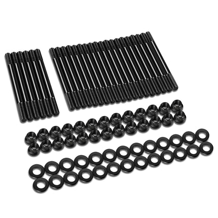 DNA MOTORING Cylinder Head Studs Kit Compatible with 98-10 Dodge Ram 2500 3500 4000 4500 5500/11-18 Ram 2500 3500 4000 4500 5500, With Cummins 5.9L 6.7L 24V Engines, LEPOW-119