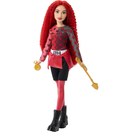 Mattel Disney Descendants: The Rise of Red Red, Daughter of Queen of Hearts Doll & Playset, The Sorcerer’s Cookbook, Mix for Slime & Surprises, HWH95