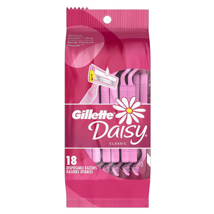 Gillette Daisy Women's Disposable Razor, 18 Count , Womens Razors / Blades
