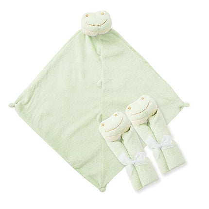 Angel Dear Pair and a Spare 3 Piece Blanket Set, Frog