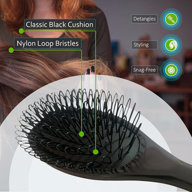 RemySoft One Twenty Three Loops - Loop Brush - Safe for Hair Extensions, Weaves and Wigs by RemySoft