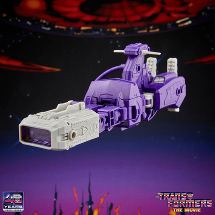 Transformers Studio Series The The Movie Shockwave Voyager Class 16.5-cm Converting Action Figure, Robot Toys for Ages 8+