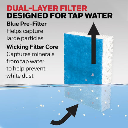 Honeywell Replacement Wicking Filter T, 3 pack, white, 3 Count