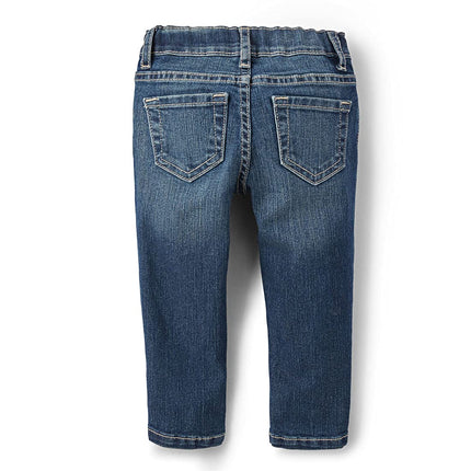 The Children's Place Baby Girls and Toddler Girls Basic Skinny Jeans,Blues Wash Single,3T, Blues Wash Single, 3T