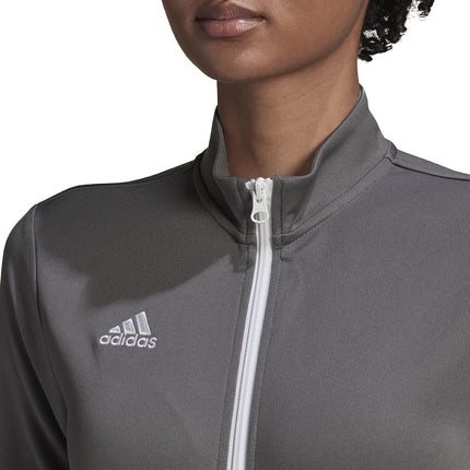 adidas Women's Entrada 22 Track Jacket, Team Grey Four, XXS