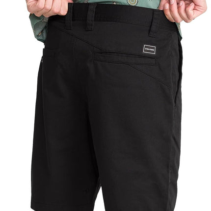 Volcom Men's Frickin Drifter 20" Chino Walk Short, Black-New, 40