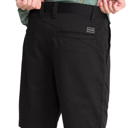 Volcom Men's Frickin Drifter 20" Chino Walk Short, Black-New, 40