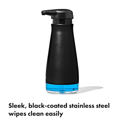 OXO Good Grips Stainless Steel Soap Dispenser - Black