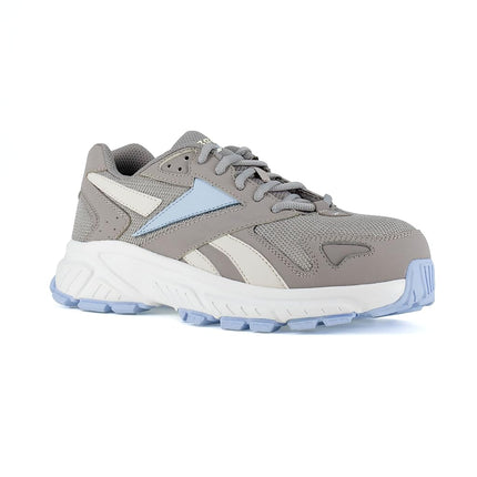 Chaussures de travail Reebok Hyperium Rb362 pour femme, Gris/Bleu poudré, 12 large
