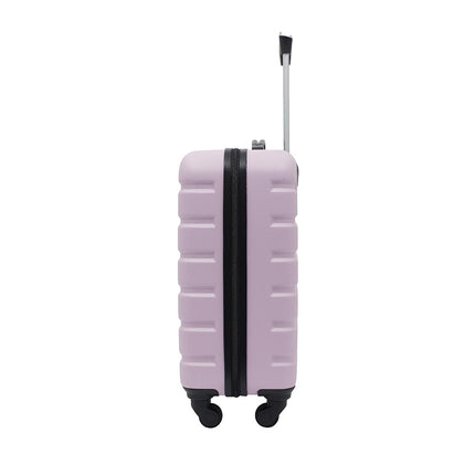 Bagage cabine à roulettes rigide Wrangler, Lilas, 20 pouces, Bagage cabine à roulettes rigide