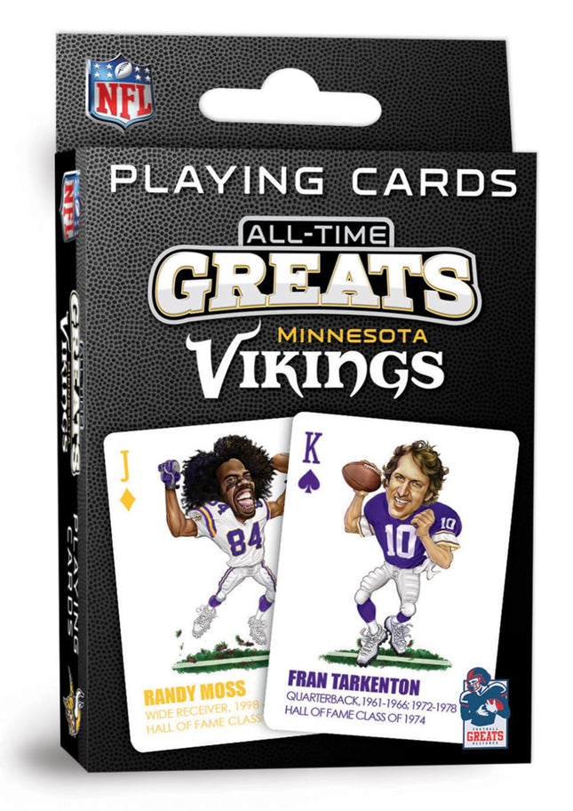 MasterPieces Playing Cards - Minnesota Vikings All
