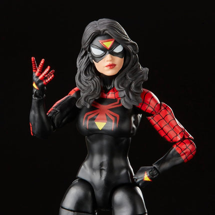 Marvel Hasbro Legends Series Jessica Drew Spider-Woman, Spider-Man Legends Collectible 6 Inch Action Figures