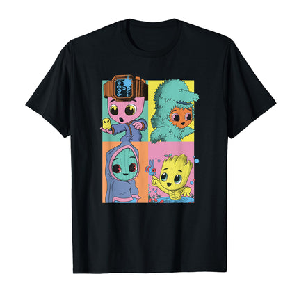Marvel I Am Groot Pop Art Costumes Box Up T-Shirt