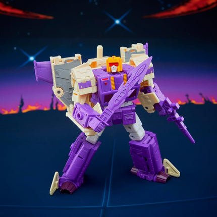 Transformers Studio Series The Transformers: The Movie Blitzwing, Collectible 3-in-1 Converting 7-inch Leader Class Action Figure, 8+
