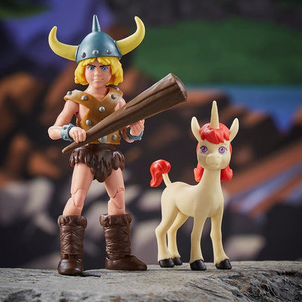 Dungeons & Dragons Cartoon Classics 6-Inch-Scale Bobby & Uni 2-Pack Action Figures D&D Toys,Multicolor