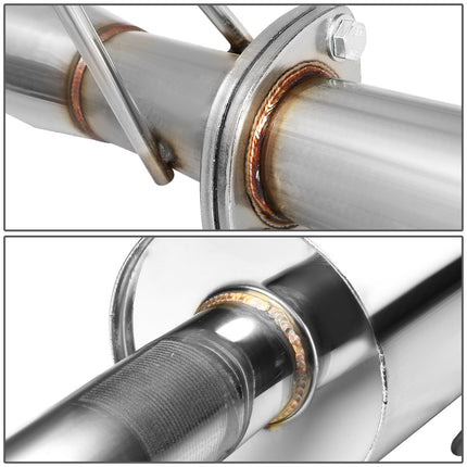 DNA Motoring CBE-HC06EX-BT Catback Exhaust System [for 06-11 Honda Civic EX/LX/DX]