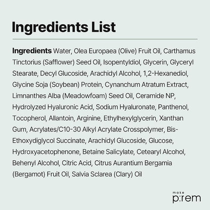 MAKE P: REM Safe Me. Relief Moisture Cleansing Milk