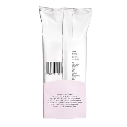 Olay Cleanse Makeup Remover Cleansing Face Wipes, Daily Facial Towelettes, Rose Water, 25 Count, 3 Pack
