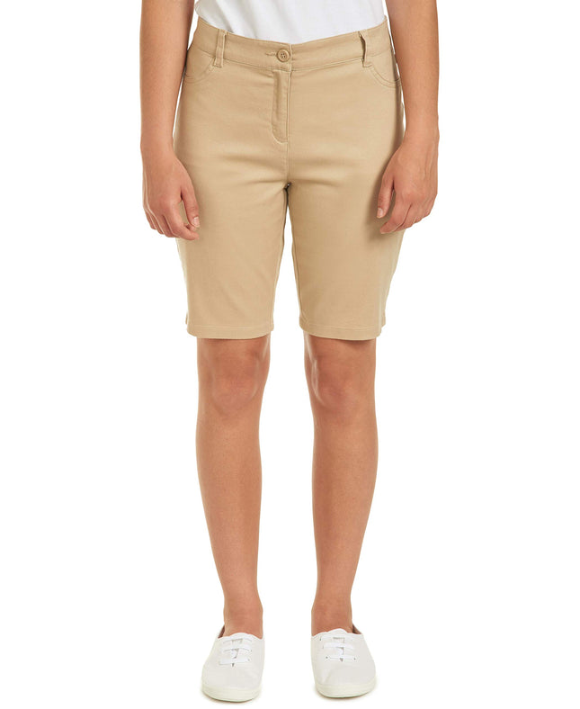 Nautica Junior's Uniform Stretch Bermuda Short, Kh