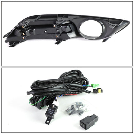 DNA Motoring FL-ZTL-213-AM Driving Fog Lamps + Switch (Driver & Passenger Side), 1 Pack