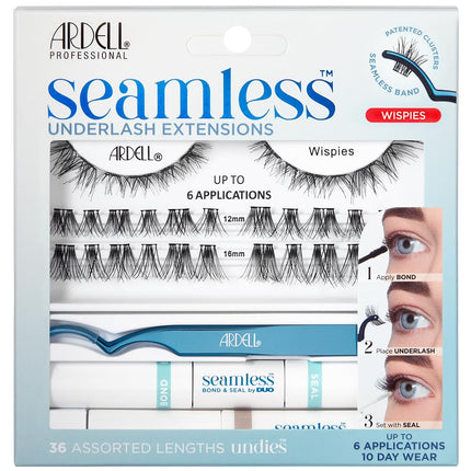 Ardell Seamless Underlash Extensions Wispies Kit, 