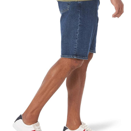 Wrangler Authentics Men's Authentics Big & Tall Comfort Flex Denim Short, Dark Stonewash, 44