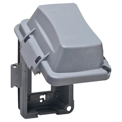 Hubbell-Bell MM420G Bell 1-Gang Non-Metallic Weatherproof in-Use Cover, Gray