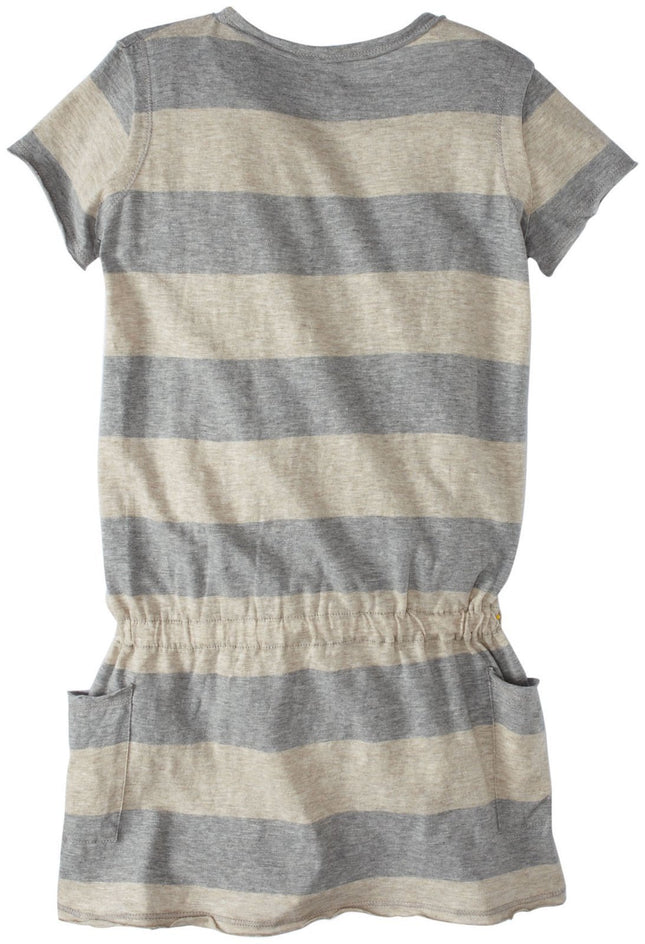 Vestido de rugby Burt's Bees Baby para niña (niña pequeña/niña) - Gris jaspeado - 6 años