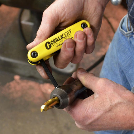 Bondhus GorillaGrip 24 Hex End Fold-Up Key 3-Pieces Multi-Pack, S