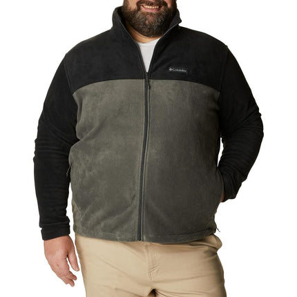 Columbia Men's Powder Lite Jacket Puffer Jacket, Dark Stone x Shark, Size XXL