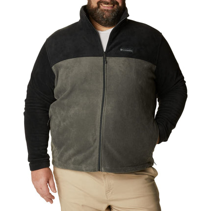 Columbia Men's Powder Lite Jacket Puffer Jacket, Dark Stone x Shark, Size XXL